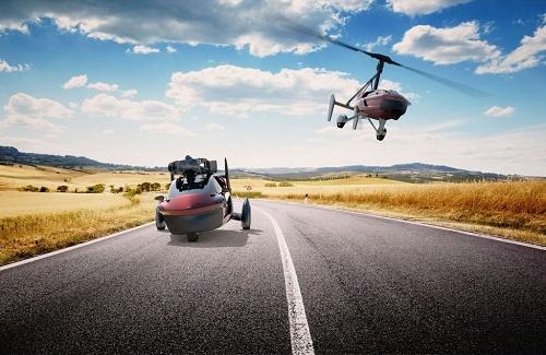 Hà Lan trình làng mẫu xe bay kết hợp xe hơi và trực thăng